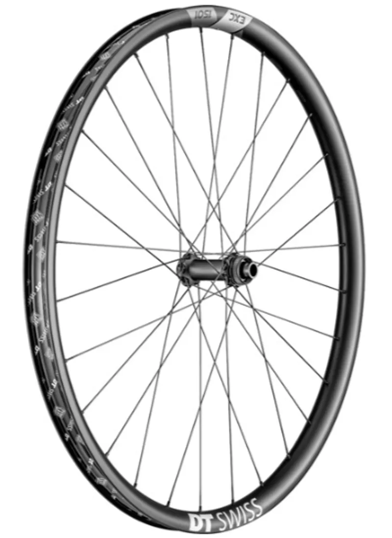 DT Swiss EXC 1501 Carbon Front Wheel 30mm x 27.5 Inch Rim in Black